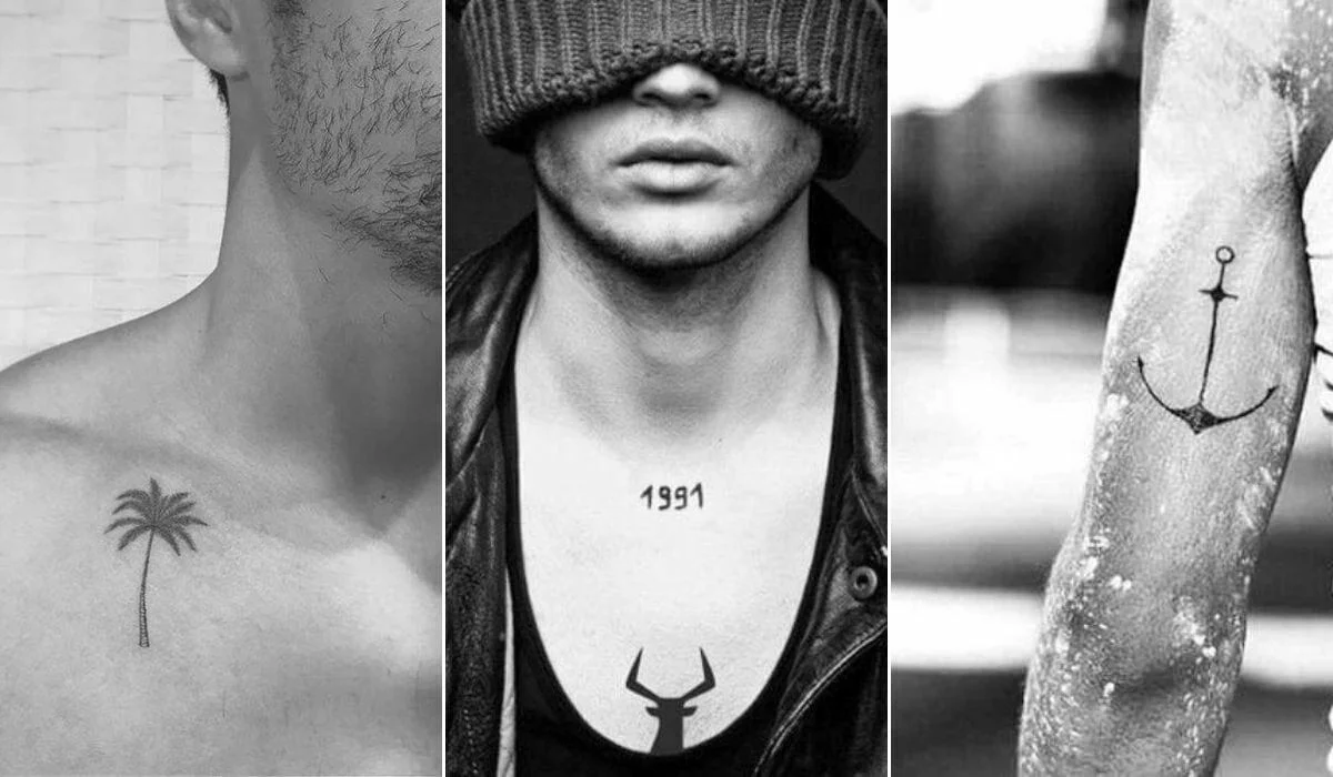 Small Tattoo Ideas For Men  Small Badass Tattoos For Guys