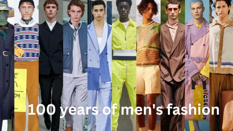 100 years of men's fashion